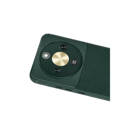 Huawei Honor Magic 8 Lite Auto Focus Karbon Kapak - Koyu Yeşil
