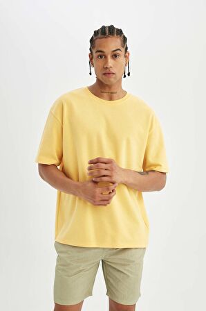 DeFacto Regular Fit File Astarlı Kısa Boy Deniz Şortu B7279AX24HSGN854
