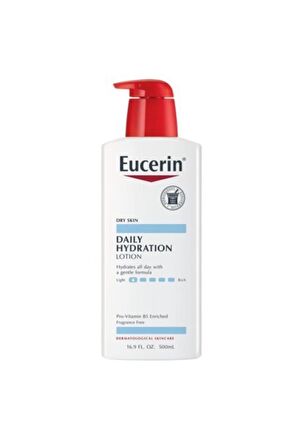 Eucerin Daily Hydration Losyon Nemlendirici Parabensiz Kuru Cilt için  Vücut Losyonu 500 ml 