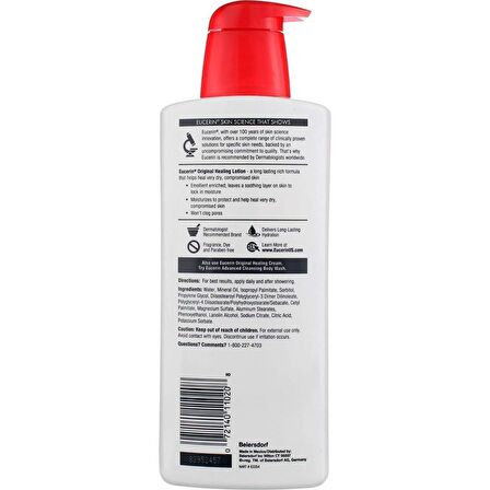 Eucerin Aşırı Kuru Ciltler İçin Nemlendirici Losyon 500ML