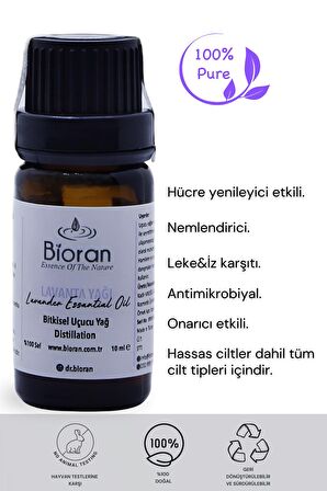 Lavanta Yağı % 100 Saf Bitkisel Uçucu Yağ 10 ml. (Lavender Essential Oil )