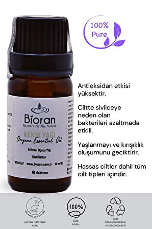 Kekik Yağı %100 Saf Bitkisel Uçucu Yağ 10 ml. (Thyme Oil)