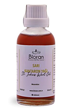 Sarı Kantaron Yağı %100 Saf Bitkisel Yağ 50 ml. (St John's Wort Oil)