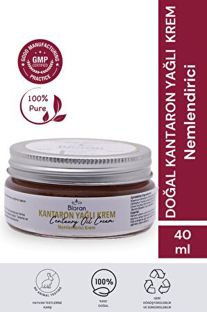 Kantaron Yağlı Yoğun Bakım Kremi 40 ml. %100 Doğal