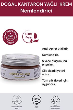 Kantaron Yağlı Yoğun Bakım Kremi 40 ml. %100 Doğal