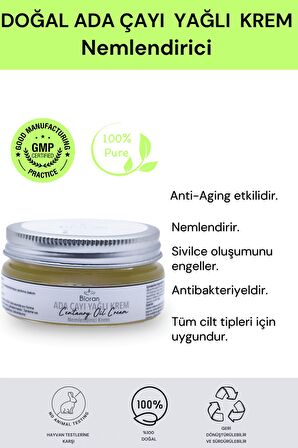 Adaçayı Yağlı  Yoğun Bakım Kremi 40 ml.%100 Doğal