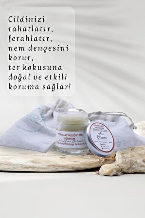 Portakal Kabuğu Yağlı Krem Deodorant 40 ml. %100 Doğal