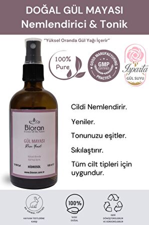 Gül Mayası Aydınlatıcı ve Gözenek Sıkılaştırıcı Sprey Tonik 100 ml