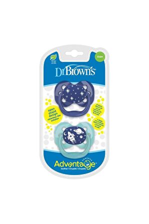 Dr. Brown's Advantage Emzik 1. Evre Mavi İkili Pak
