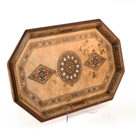 TİRYAKİ BOMBE ORTA TEPSI (48x28x3 cm)