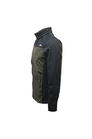 Graywolf Erkek Mont Softshell Haki-siyah