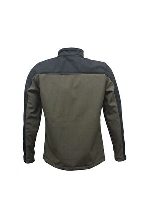 Graywolf Erkek Mont Softshell Haki-siyah