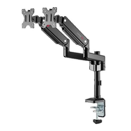 GAMEON GO-2045 Gazlı Yay Çift Monitör Kolu 17" – 32”