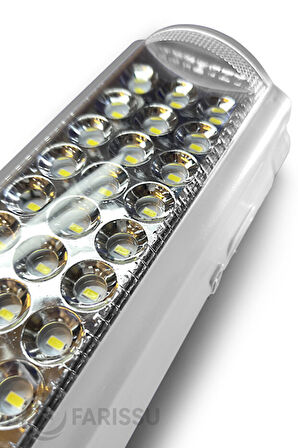 Gold Silver GS-2400 Şarjlı 24 LED Işıldak & Powerbank - 80 Saat Aydınlatma (Telefon Şarj Eder)