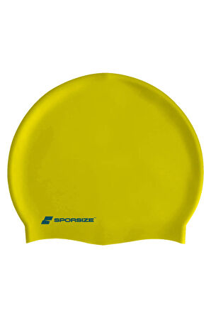 Silicone Swimming Cap - Deniz ve Havuz Silikon Yüzücü Bonesi