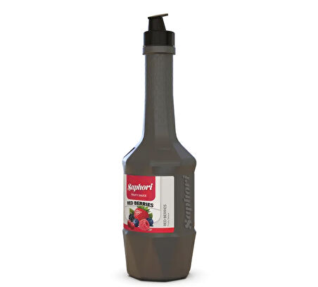 Saphori Kırmızı Meyveler Meyve Püresi 1.1 Kg