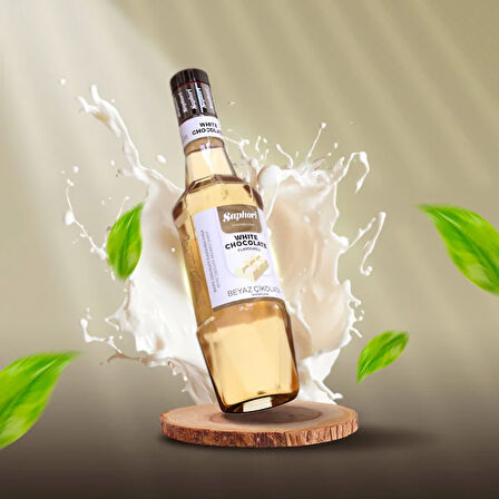 Saphori Beyaz Çikolata Aromalı Kokteyl Şurubu Beyaz Çikolata Şurubu, Kahve Şurubu 700 ML