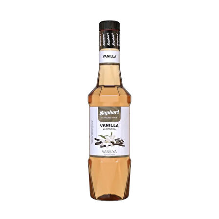 Saphori Vanilya Aromalı Kokteyl Şurubu Vanilya Şurubu 700 ML