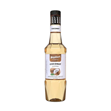 Saphori Hindistan Cevizi (Coconut) Aromalı Kokteyl Şurubu Hindistan Cevizi Şurubu 700 ML