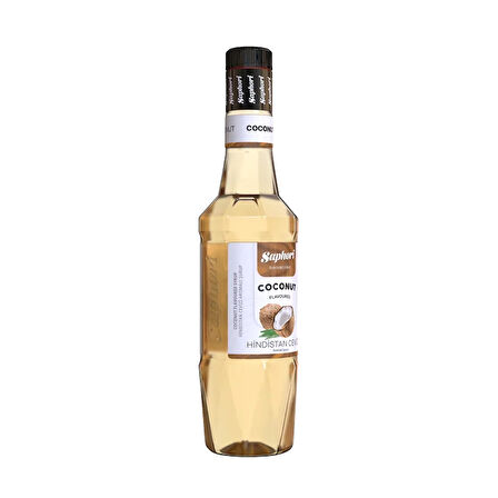 Saphori Hindistan Cevizi (Coconut) Aromalı Kokteyl Şurubu Hindistan Cevizi Şurubu 700 ML