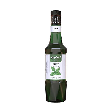 Saphori Yeşil Nane Aromalı Kokteyl Şurubu 700 ML