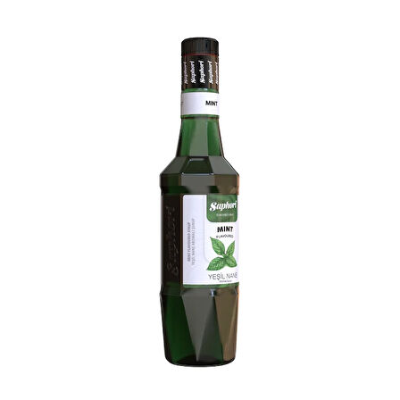 Saphori Yeşil Nane Aromalı Kokteyl Şurubu 700 ML