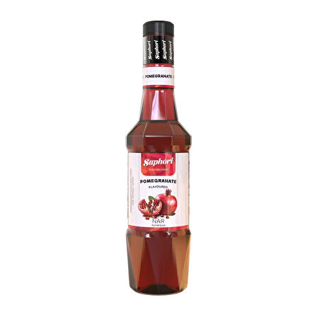 Saphori Nar Aromalı Kokteyl Şurubu Nar Şurubu 700 ML