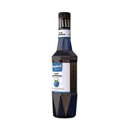 Saphori Mavi Frambuaz Aromalı Kokteyl Şurubu Mavi Frambuaz Şurubu 700 ML