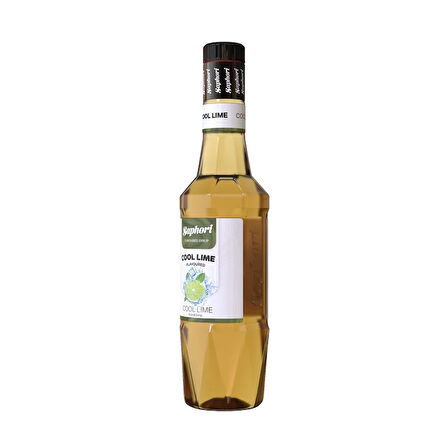 Saphori Cool Lime Aromalı Kokteyl Şurubu Cool Lime Şurubu 700 ML