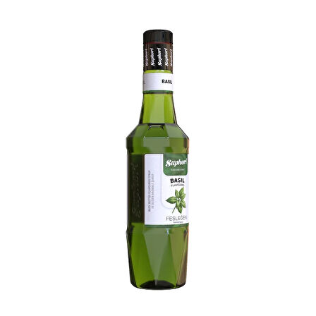 Saphori Fesleğen Aromalı Kokteyl Şurubu Fesleğen Şurubu 700 ML