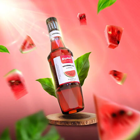 Saphori Karpuz Aromalı Kokteyl Şurubu Karpuz Şurubu 700 ML