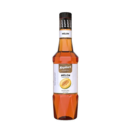 Saphori Kavun Aromalı Kokteyl Şurubu Kavun Şurubu 700 ML
