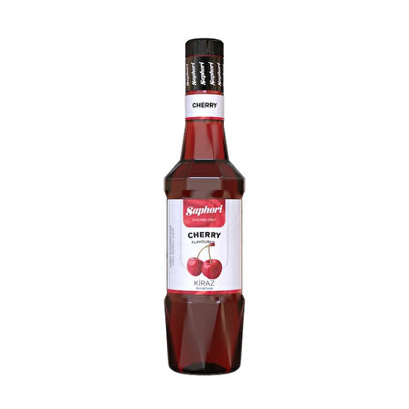 Saphori Kiraz Aromalı Kokteyl Şurubu Kiraz Şurubu 700 ML