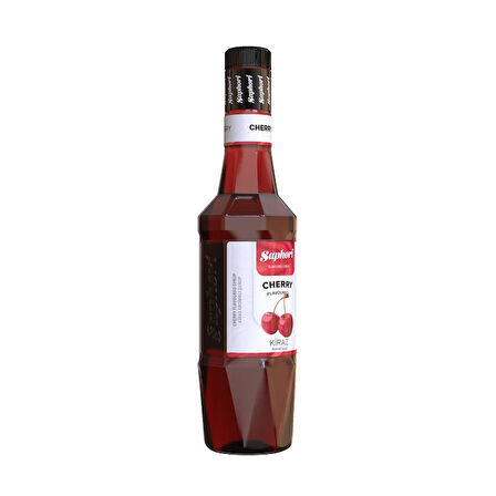 Saphori Kiraz Aromalı Kokteyl Şurubu Kiraz Şurubu 700 ML