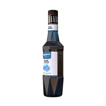 Saphori Mavi Limon Aromalı Kokteyl Şurubu Mavi Limon Şurubu 700 ML