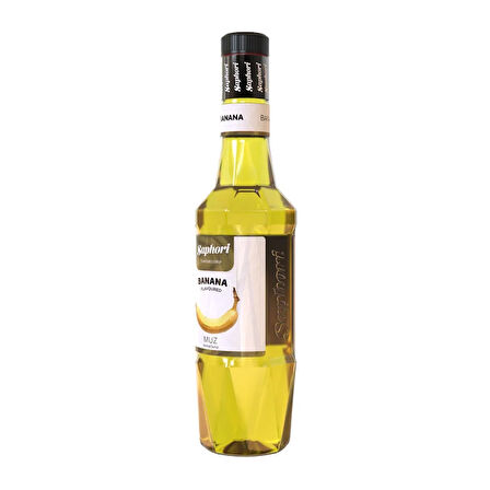 Saphori Muz Aromalı Kokteyl Şurubu Muz Şurubu 700 ML