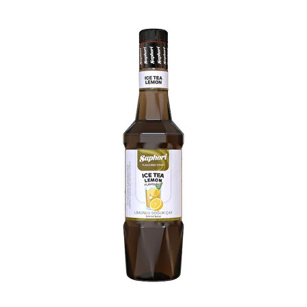 Saphori Ice Tea Limon Aromalı Kokteyl Şurubu 700 ML
