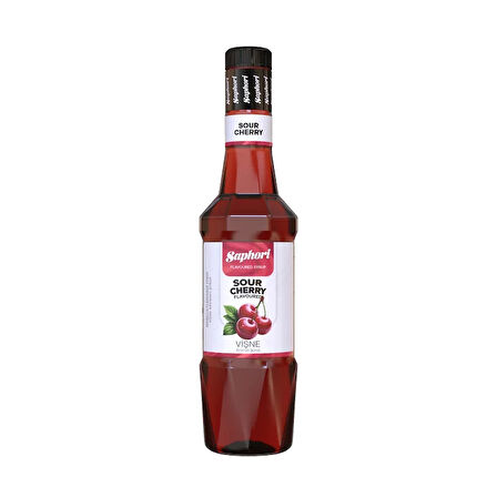 Saphori Vişne Aromalı Kokteyl Şurubu Vişne Şurubu 700 ML
