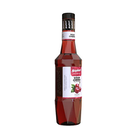 Saphori Vişne Aromalı Kokteyl Şurubu Vişne Şurubu 700 ML
