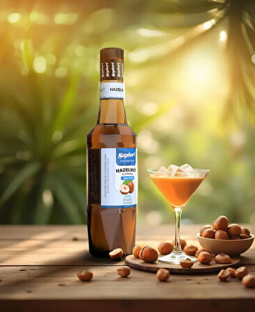 Saphori Şekersiz Fındık Aromalı Kokteyl Şurubu Şekersiz Fındık Şurubu 700 ML
