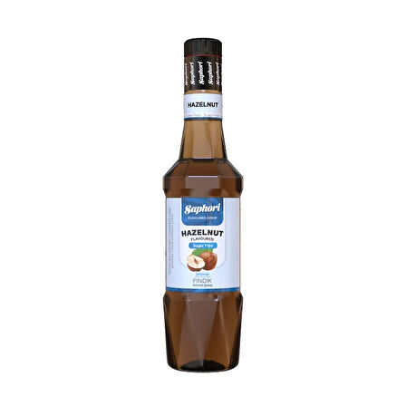 Saphori Şekersiz Fındık Aromalı Kokteyl Şurubu Şekersiz Fındık Şurubu 700 ML