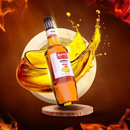 Saphori Acılı Mango Aromalı Kokteyl Şurubu Acılı Mango Aromalı Şurub 700 ML