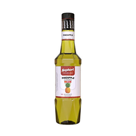 Saphori Acılı Ananas Kokteyl Şurubu Acılı Ananas Şurubu 700 ML