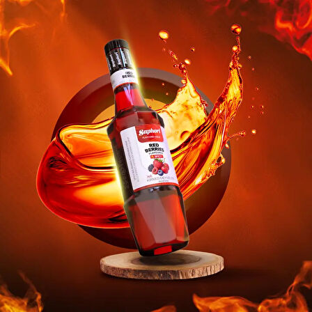 Saphori Acılı Kırmızı Meyveler Aromalı Kokteyl Şurubu 700 ML