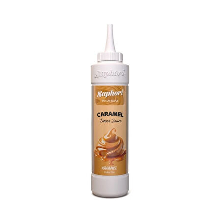 Saphori Karamel Aromalı Dekor Sos Karamel Pasta Sos 750 Gr