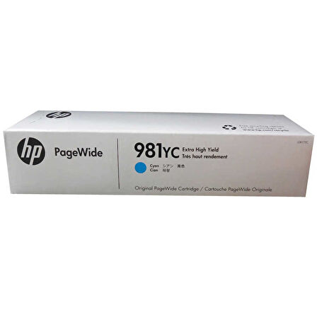 Hp 981YC-L0R17YC Mavi Orijinal Kartuş Extra Yüksek Kapasiteli