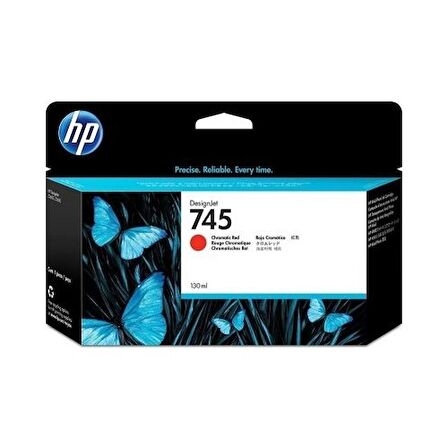 Hp 745-F9K00A Kromatik Kırmızı Kartuş