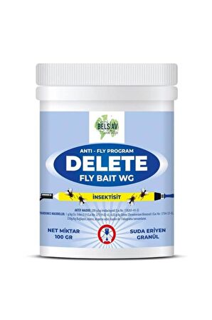 DELETE FLY BAIT WG Granül Kara Sinek İlaç 100 G