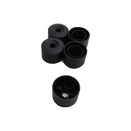 Gatap Vw Jetta 04-2023 Bijon Kapağı (5 Adet) 4 Şifresiz + 1 Şifreli