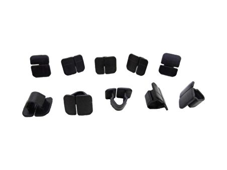 Seat İbiza Kaput İzolasyon (Keçe) Montaj Klipsi 2002-2005 (10 Adet)  